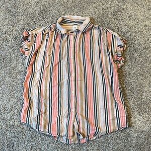 GAP size small women striped top